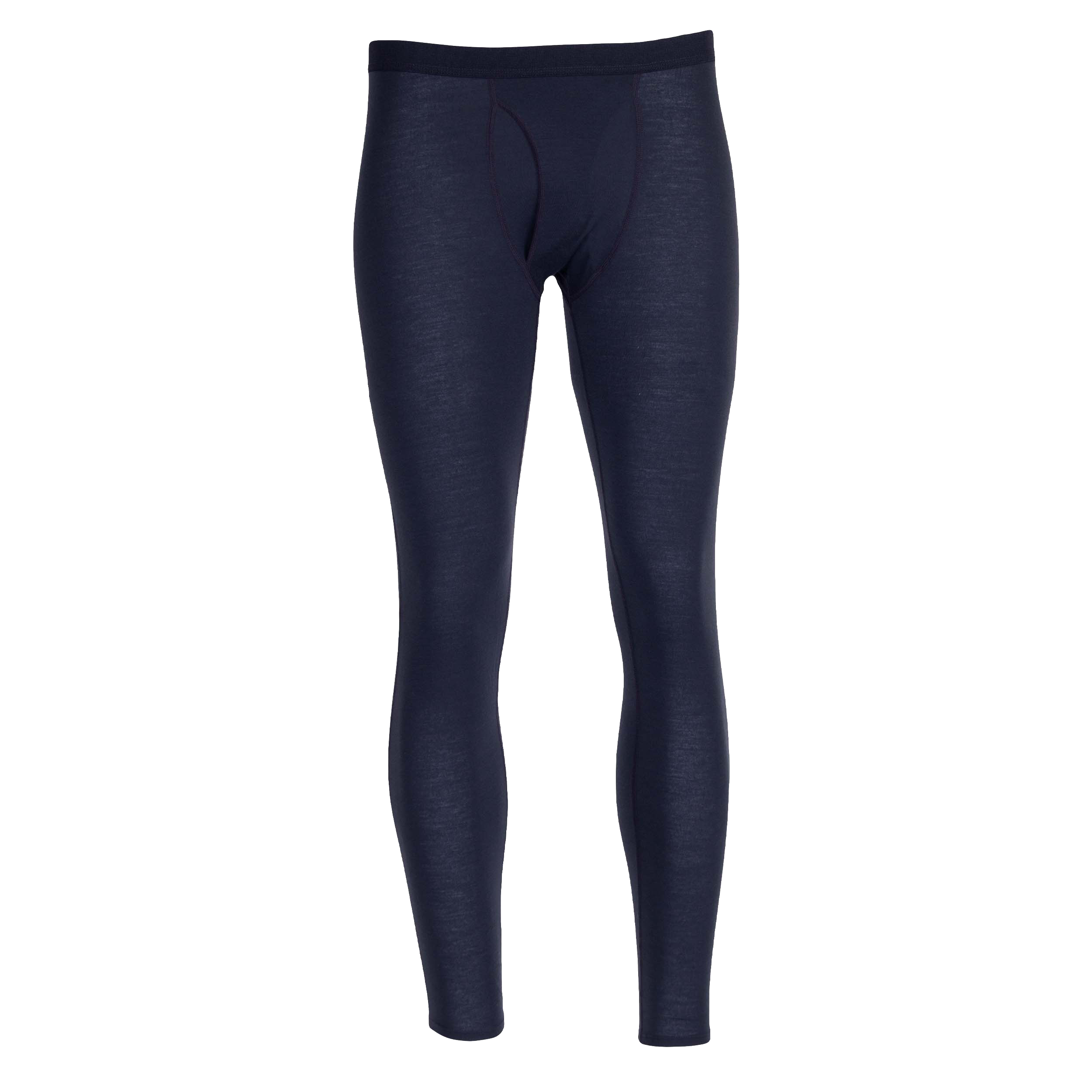 Black Base Layer Pants for Men Double Layer Thermal Bottoms Polarmax