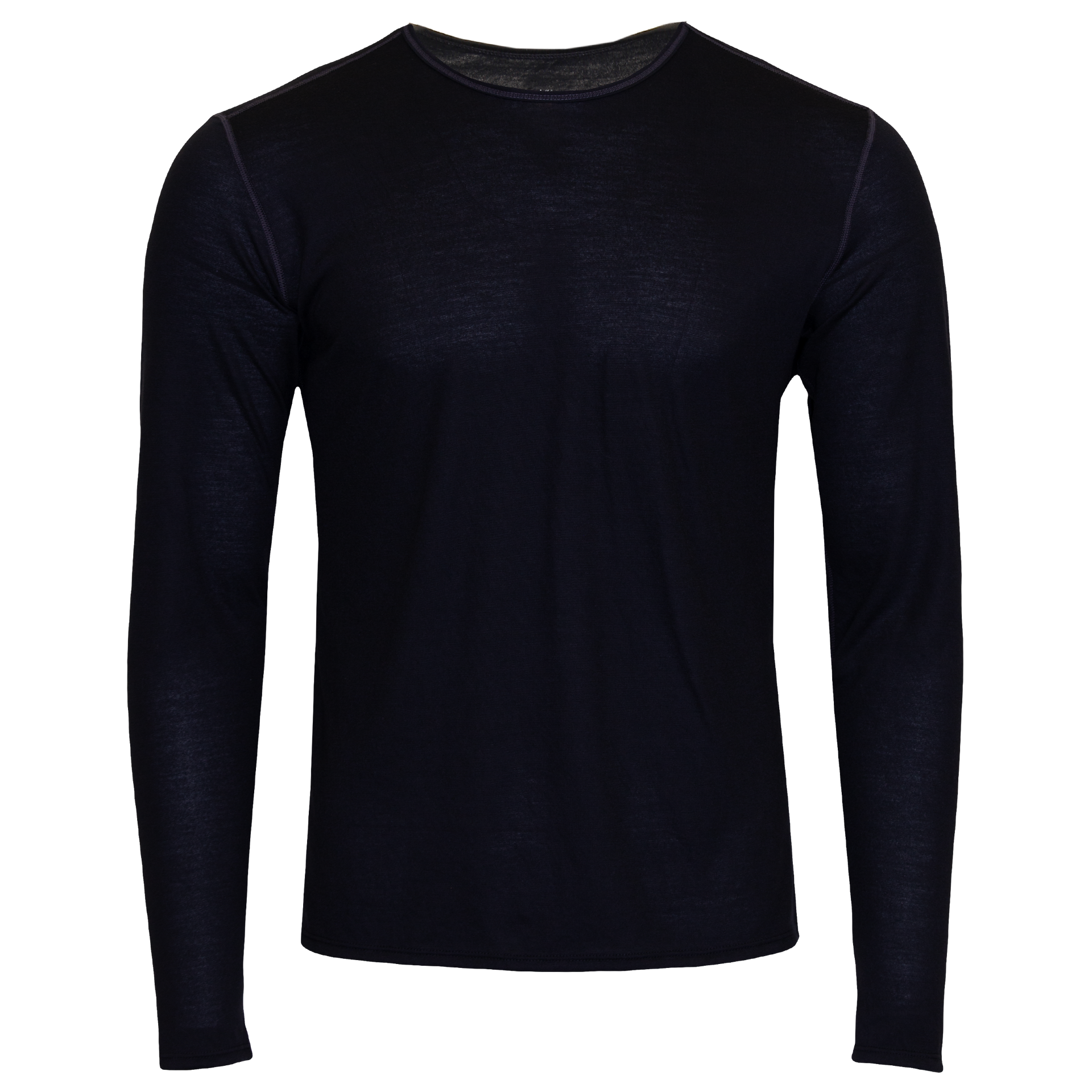Men's Black Thermal Crewneck Shirt Men | Polarmax