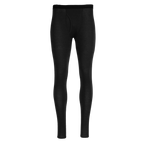 Men's thermal base layer pants in black, designed for warmth and comfort in cold weather for layering under clothing