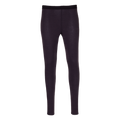 Women's single layer tight in black, ideal for layering as lightweight women's thermal bottoms for cold weather.
