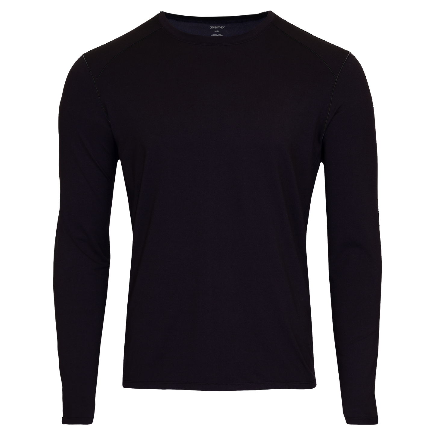 Black long sleeve thermal shirt