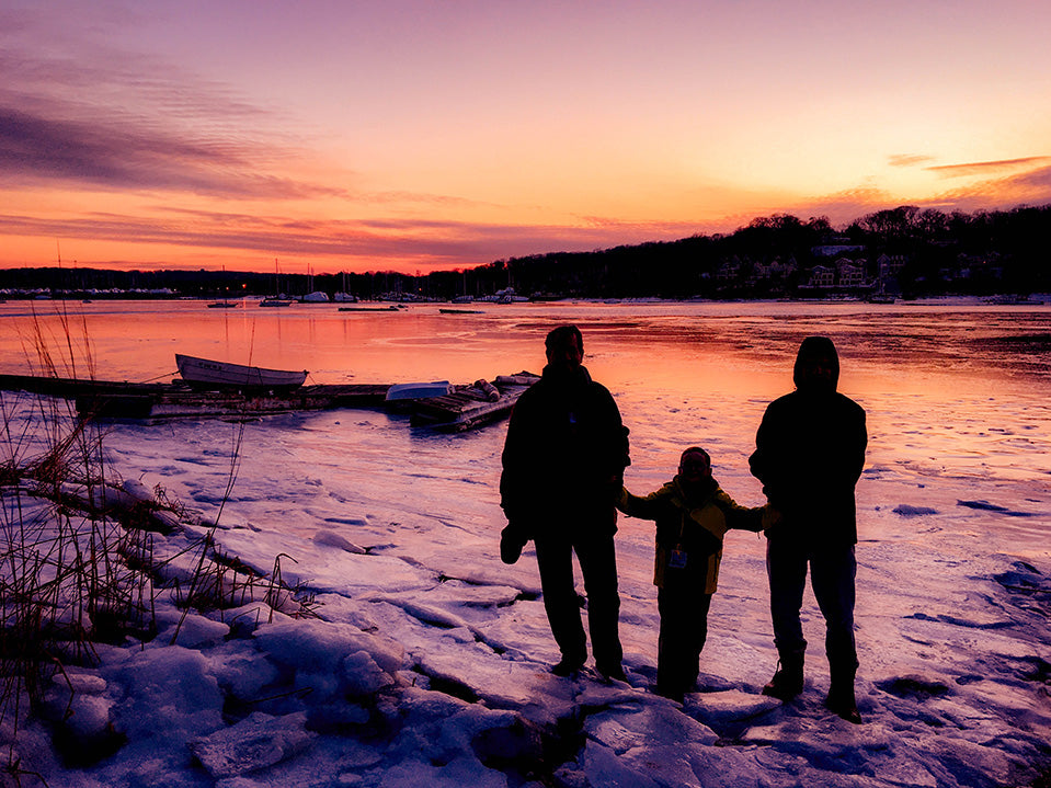 Image by Josie Lopez Unsplash Family near the water and a boat