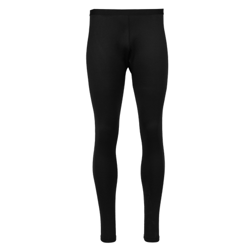 Polarmax black men's micro fleece base layer tights designed for warmth and comfort