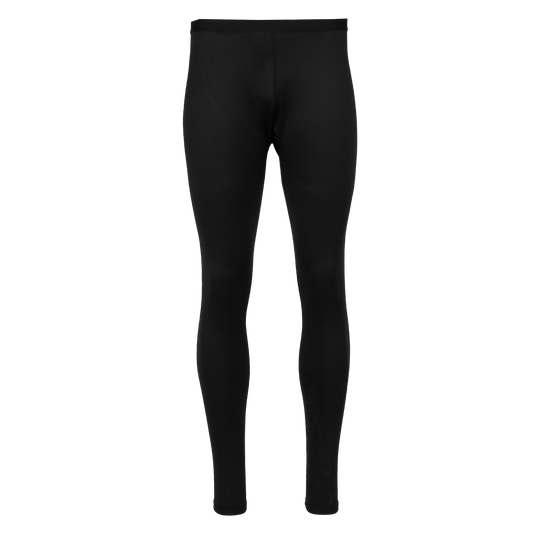 Polarmax black men's micro fleece base layer tights designed for warmth and comfort