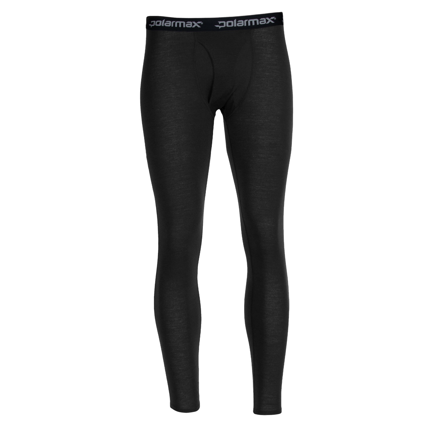 Polarmax Men's Base Layer Pants for Men in Black, Ideal for Comfortable Layering in Cold Weather