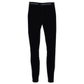 Women's fleece sweat pants in black for comfortable everyday wear and outdoor activities