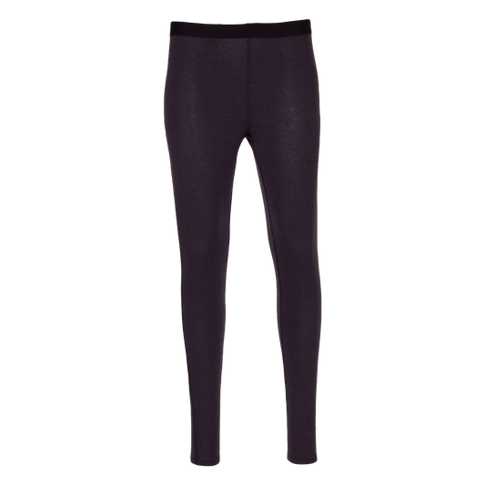 Polarmax black thermal leggings for cold weather with a slim fit design