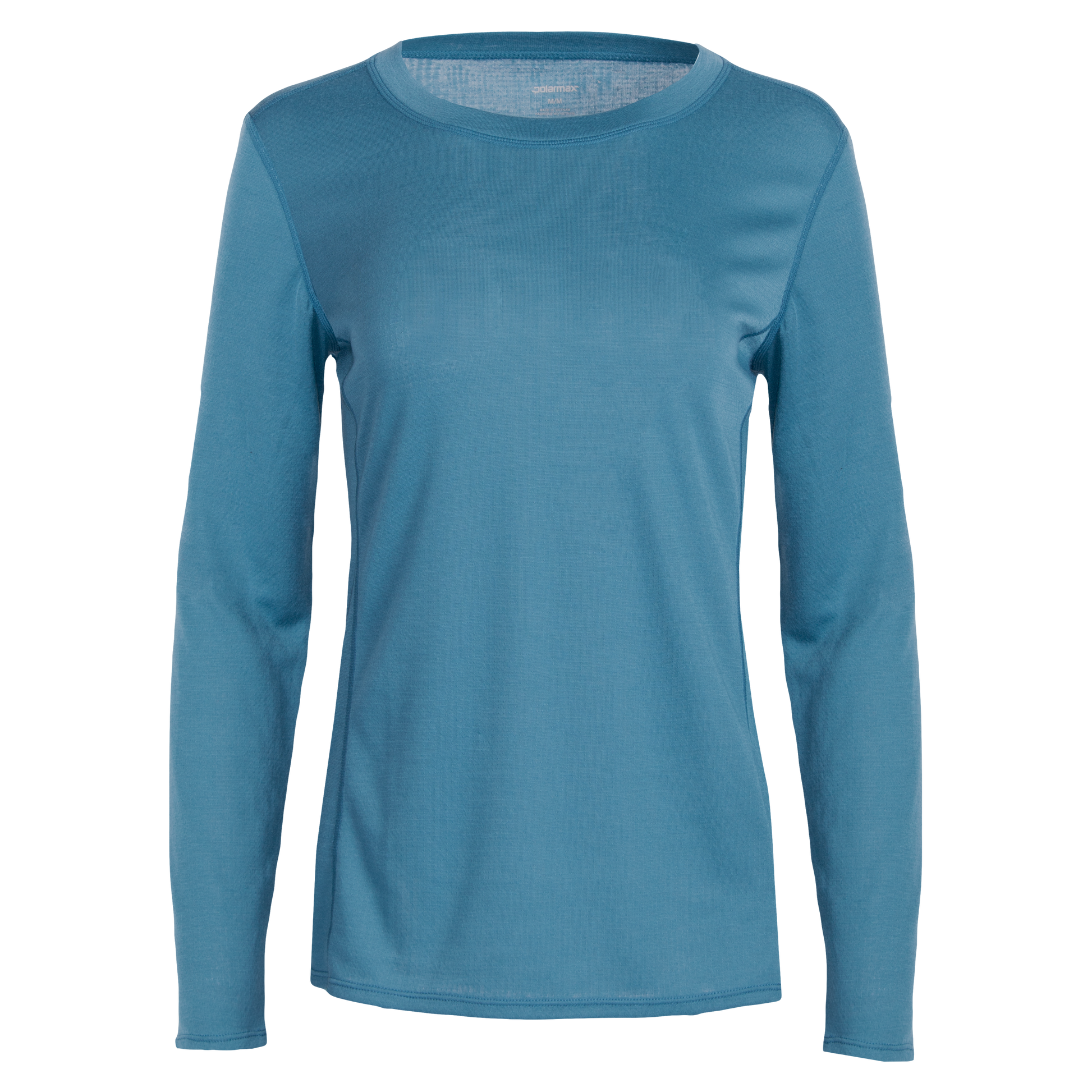 Polarmax Women's Double Layer Crewneck Cross Country Blue