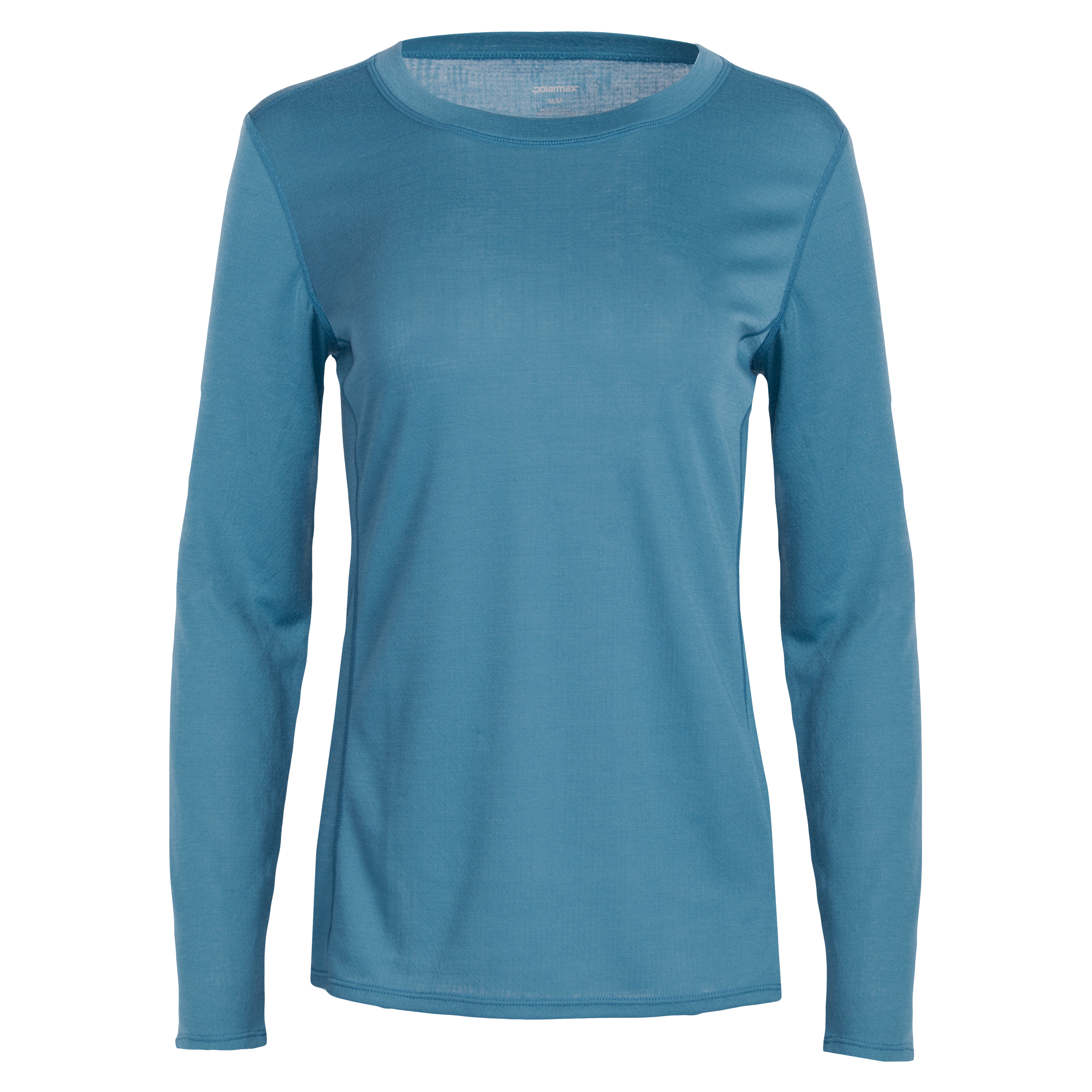 Polarmax Women's Double Layer Crewneck Cross Country Blue